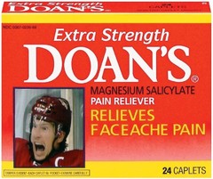Doan's.  Take it for your face.