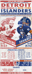 2/15 GDT : Detroit Red Wings at New York Islanders, 1:00PM EST